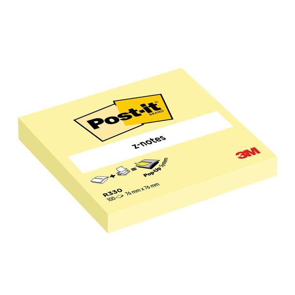 Post-it blocco 80 fogli 7,6 cm