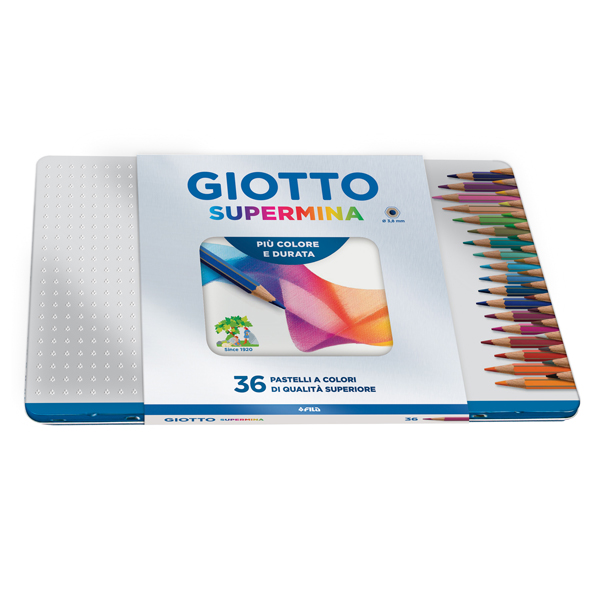 Tubi tempere - 12 ml - colori assortiti - Giotto - conf. 24 pezzi